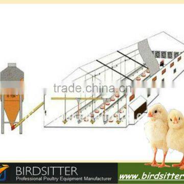 birdsitter ISO9001 qualified automatic broiler poultry farm house design