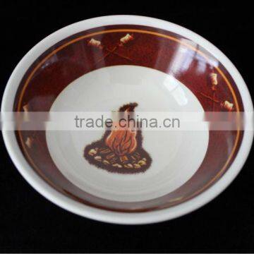 5.9 inch round melamine rice bowl