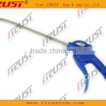 plastic air blowing dust gun with long nozzle and cover