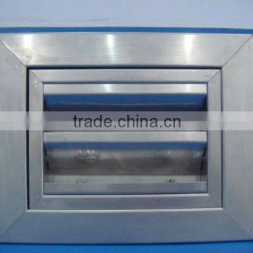 Square Waterproof Stainless Steel Louver Air Grille photo-2