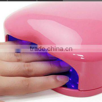 2014 EU Plug Mini Heart Sharp Series Mini Heart Sharp 3W LED Lamp for Nails (USB Cable) Dry Your Nail with CE certificated,