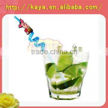 Decorative bar accessories fun long drinking straws