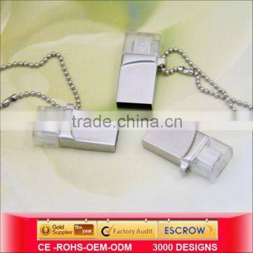 2014 Otg Usb Flash Drive With Customers Logo, Usb Memory Disk For Mobile Phone photo-5