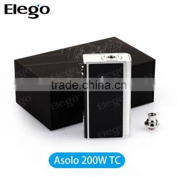 Elego Newest Coming!!! Temperature Control Vape Mod IJOY Asolo 200W Box Mod