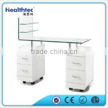 glass top manicure table in Nail Tables nail salon furniture