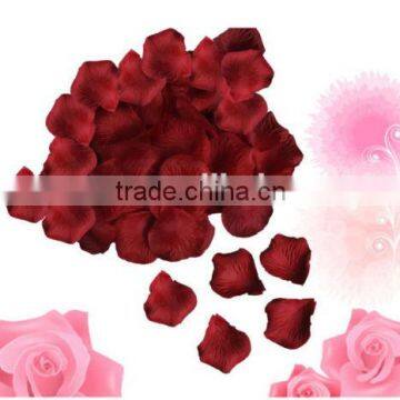 Red Rose Fake Petals Silk Flowers Table Confetti Wedding Bridal Decorations AF028