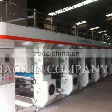 Nine Color Fully Automatic Electronic Shaft High Speed Gravure Plastic Printing Machine photo-5