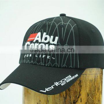 High quality embroidery and printing flexfit caps