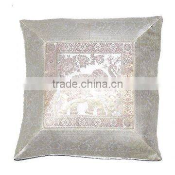 silk jacquard cushion covers