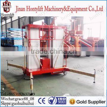 single person hydraulic lifts/aluminum man lift