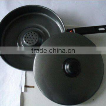 Carbon steel free oil magic cooker frying pan