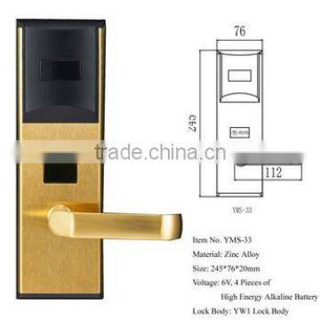 YMS-31-1 Sensor lock for hotel lock with proximity card