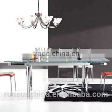 temper glass dining room tables(ST-035)