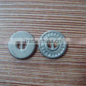 13mm 2 Hole Silver Used Buttons photo-1