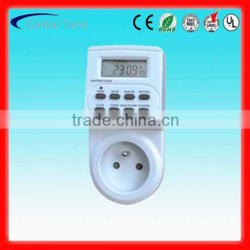 GT3-2152 French stype 3500W 24 hours programmable digital timer switch