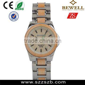 2016 Stainless Steel and Wooden Wrist watch Ladies watches