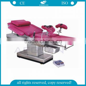 AG-C102A adjustable electric operation medical birthing surgical delivery table