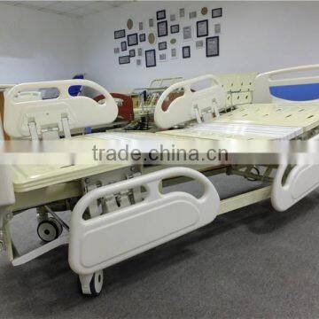 3 cranks manual hospital bed cheap medical bed hospital bed