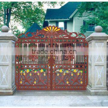 High Quality Grand Courtyard Gate With Aluminum Alloy photo-2