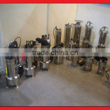 Stainless steel sewage Pumps WQ20-5-0.75KW...