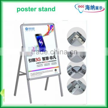 aluminum frame poster stand