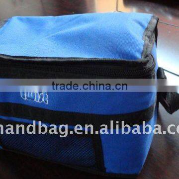 pvc blue Lunch bag