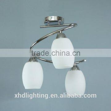 Coozen Factory White Spiral Lamp Shade Chandelier Ceiling Lamp photo-2