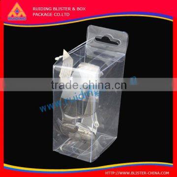 high quality Clear PVC Blister box packaging for earphone