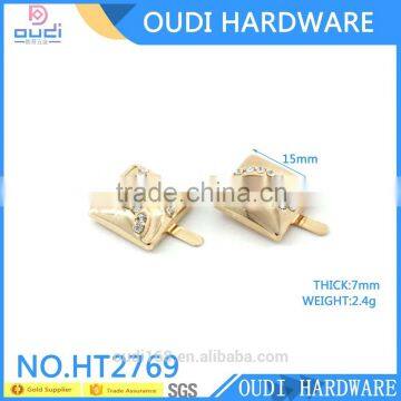 Wholesale Customized Gold Shoe Decoration and Handbag Accessories photo-3