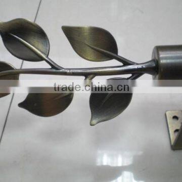 brass shower curtain rod