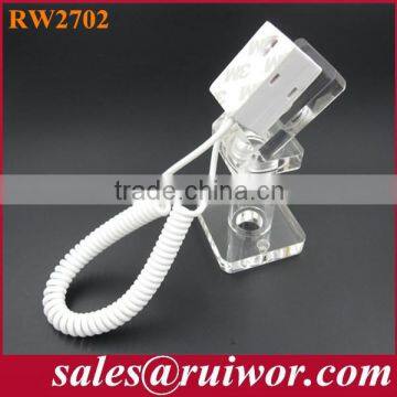 Smartphone Mechanical anti theft display support used in mobile phone store sample window
