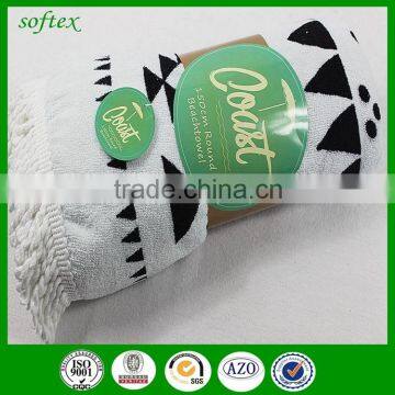 wholesale china factory 150cm diameter cotton large round beach towel for australia