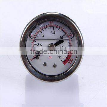 Durable Light Weight Easy To Read Clear Ningbo Sales Vacuum Mini Pressure Gauge