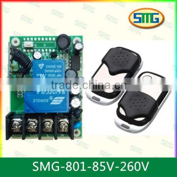 DC/AC12V RF wireless remote control switch for electric motors SMG-801-30A