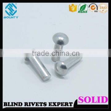 GALVANIZED DOME HEAD STEEL SOLID RIVETS photo-4