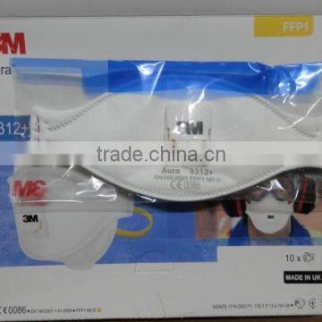 3M 9312+ Aura FFP1 particulate respirator