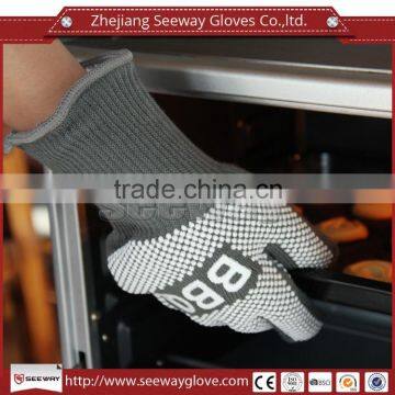 SEEWAY 35 cm BBQ Heat Resistant Aramid Anti Fire Gloves For Oven