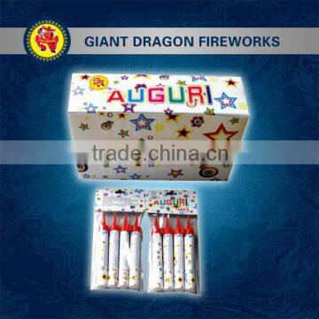 liuyang fireworks smokeless candles 10cm for sale