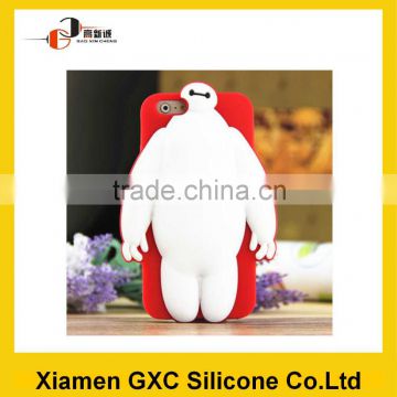 Baymax custom design silicone cphone case custom