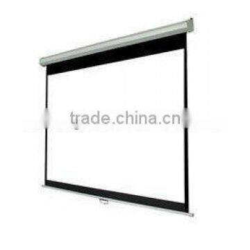 CE passed wall hanging manual projection screen