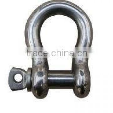 High Strength Electro Galvanized European Type Large bow Shackle