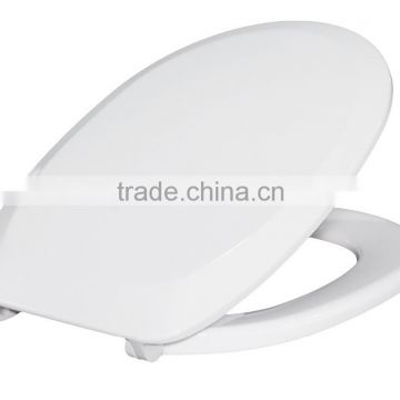 Duroplast toilet seat cover with normal close hinge for the bathroom