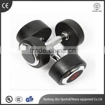 Crossfit New design Gym Basic Equipment Rubber Coated Hex Dumbbell