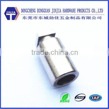 dongguan manufacturer nickel plating stainless steel parts cnc