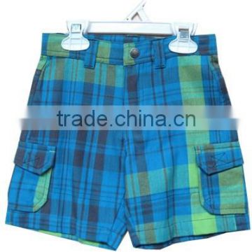 Shorts Pants For Children baby boy plaid summer shorts toddler boy clothes