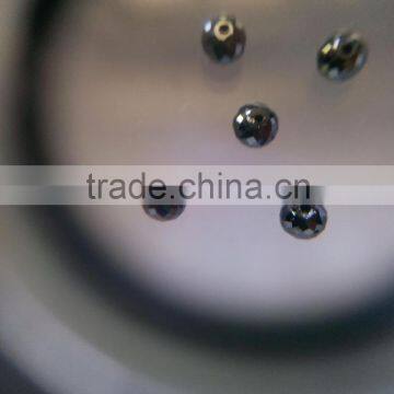 NATURAL LOOSE ROUNDBALL SHAPE SHAPE-BLACK DIAMOND BEADS SIZES FROM 2MM-6MM