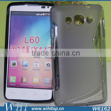 Clear S Line TPU Case for LG L60 X145/ X147