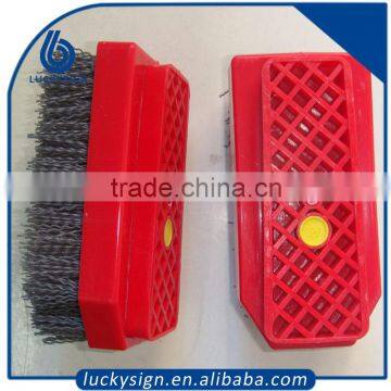 Frankfurt antique abrasive marble nylon brush,professional quality stone brush