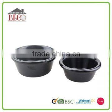 Chinese black eco friendly plastic melamine disposal dinnerware sets