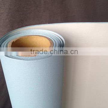 Alumina sandpaper jumbo roll with latex paper for car paint repair and glass polishing